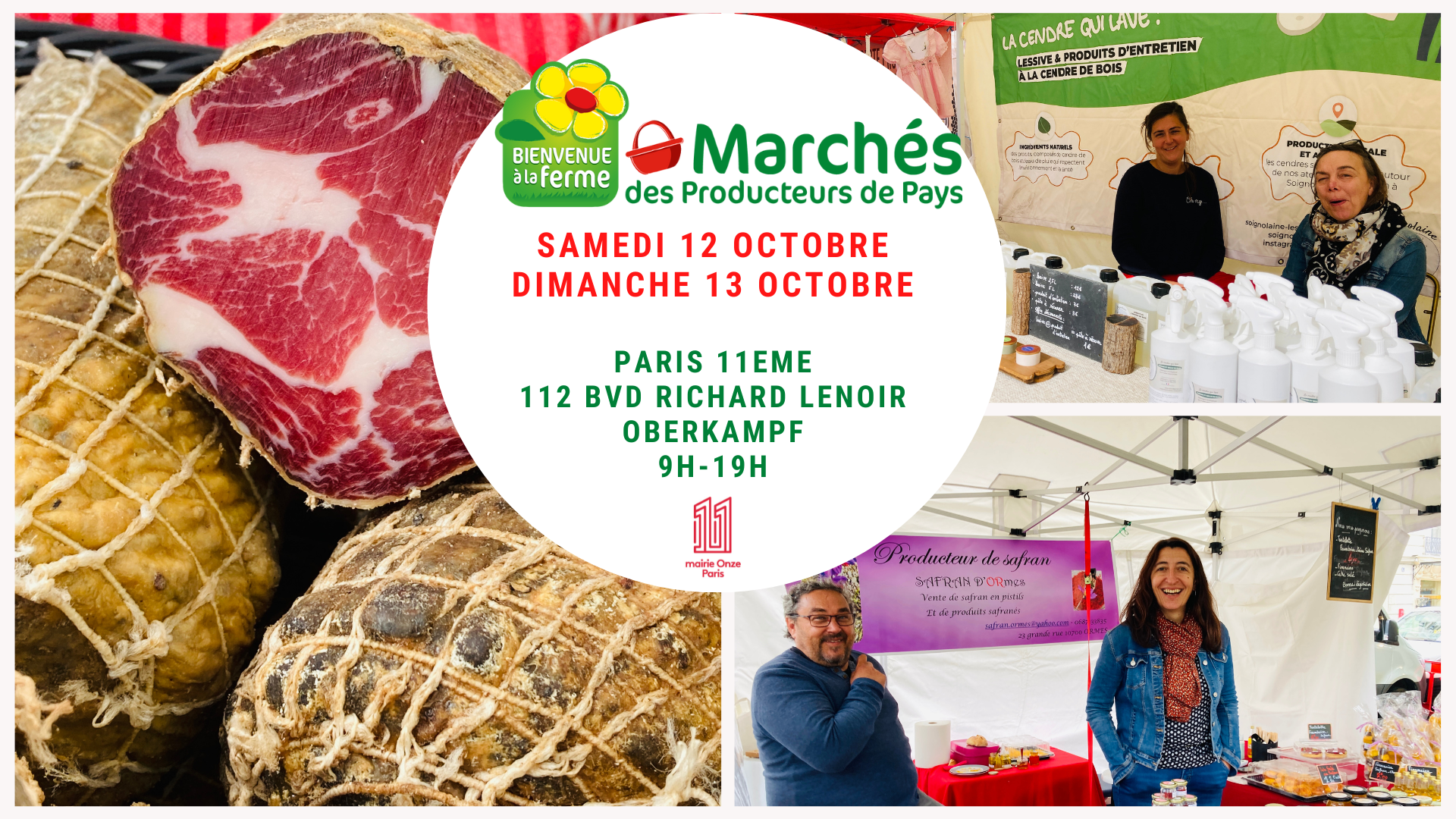 Marché de producteurs paris OBERKAMPF 2024 Herbae